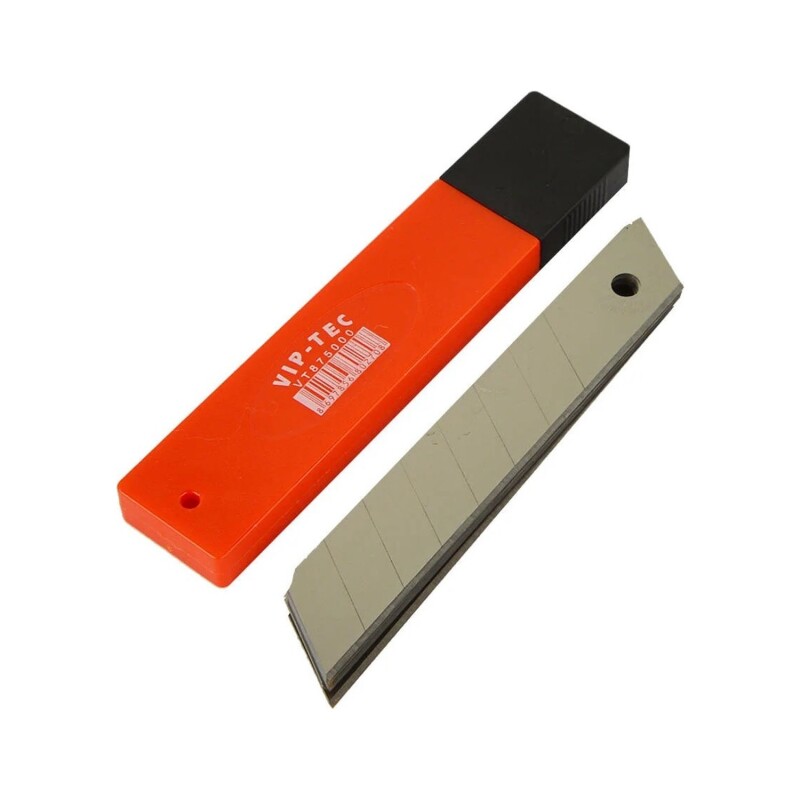 Vip-tec 18MM Maket Bıçağı Yedeği 10'lu Paket VT875000