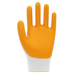 Beybi PN5 Polyester Örme Nitril Eldiven- Sarı - Numara: 10