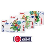 Beybi  Vinil Pudrasız Muayene Eldiven MDR 100'lük Kutu