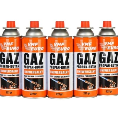 Vmf Eurogaz Kamp Ocak Gazı Valfli Kartuş 227GR (5 adet)